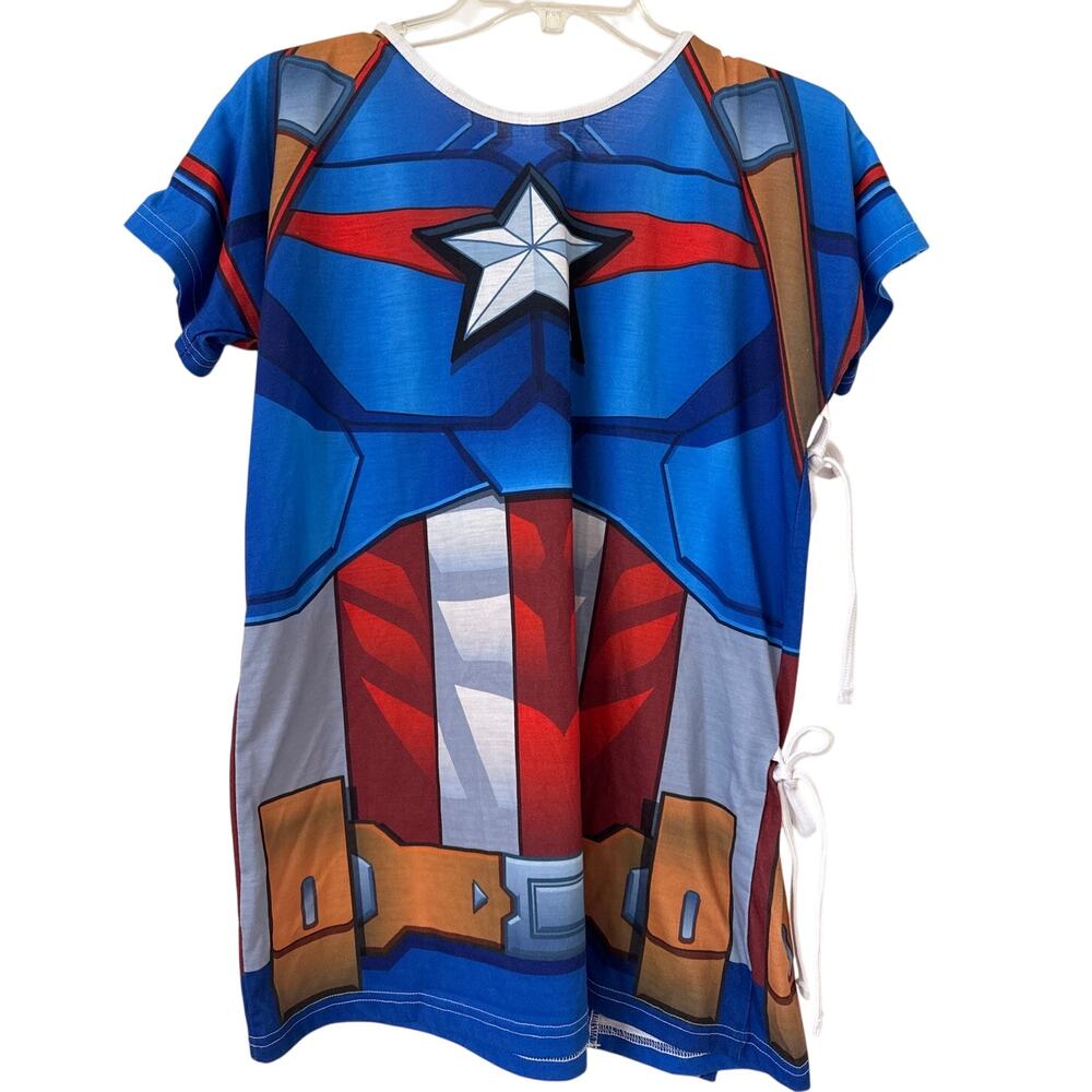 Marvel, Captain America Starlight Children's Foundation Boy's M Costume - Picture 1 of 3